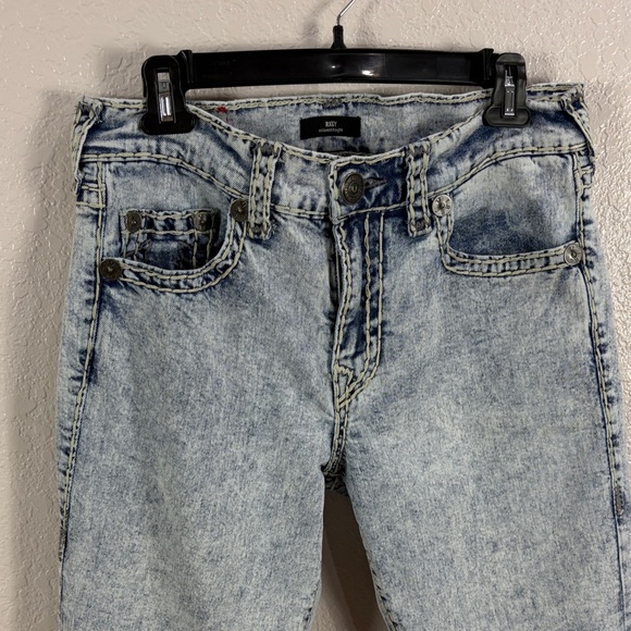 True Religion ,Ricky,size 33,Light Blue relaxed straight. - Picture 3 of 17